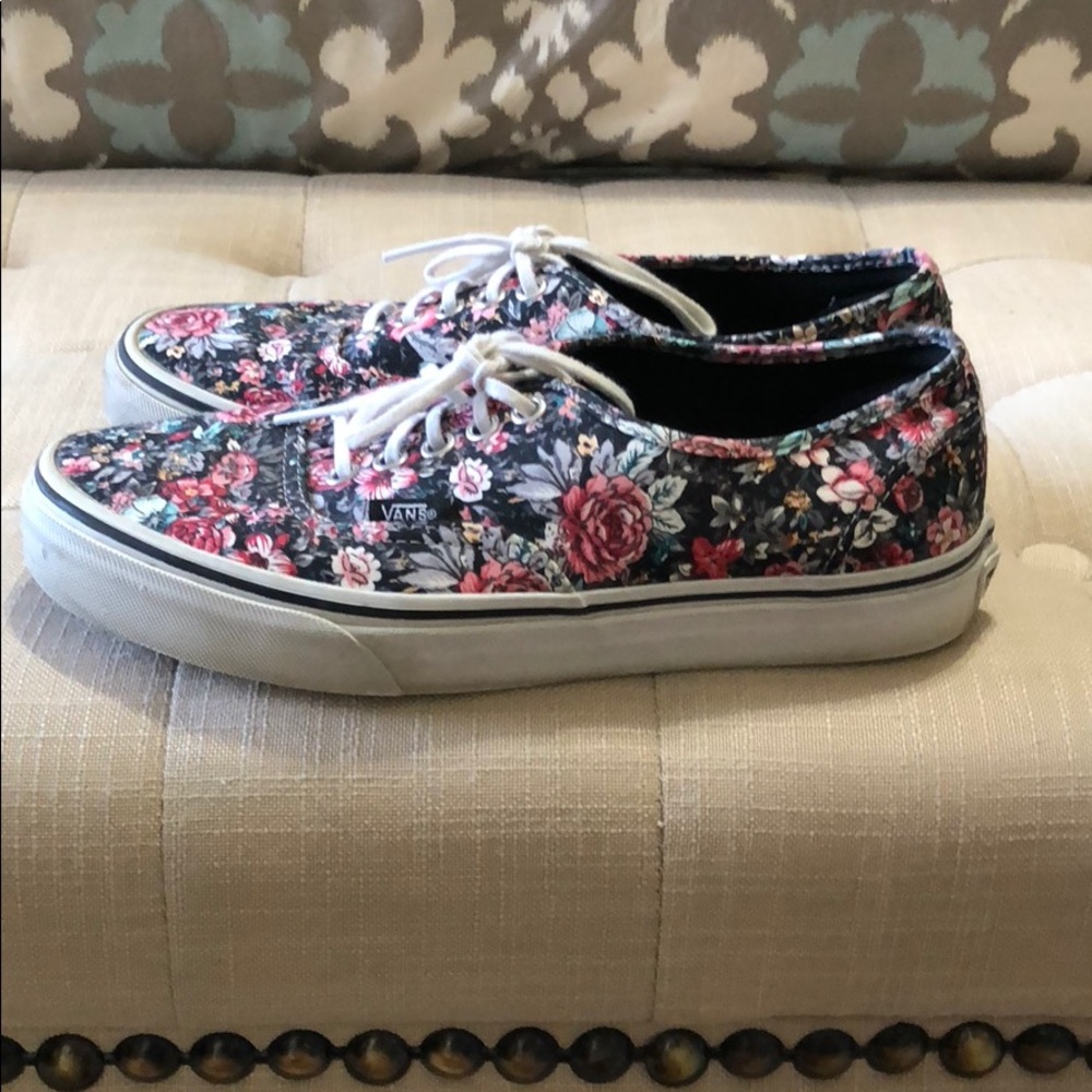 Floral Vans